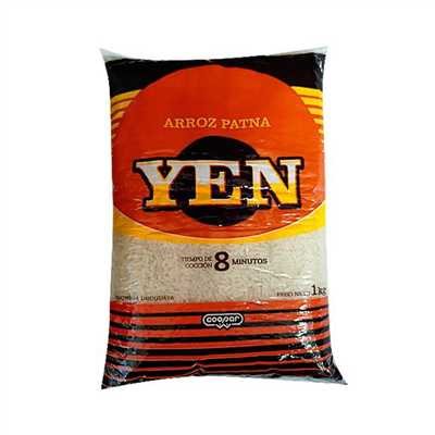 ARROZ GRANO LARGO YEN X1 KG.                      
