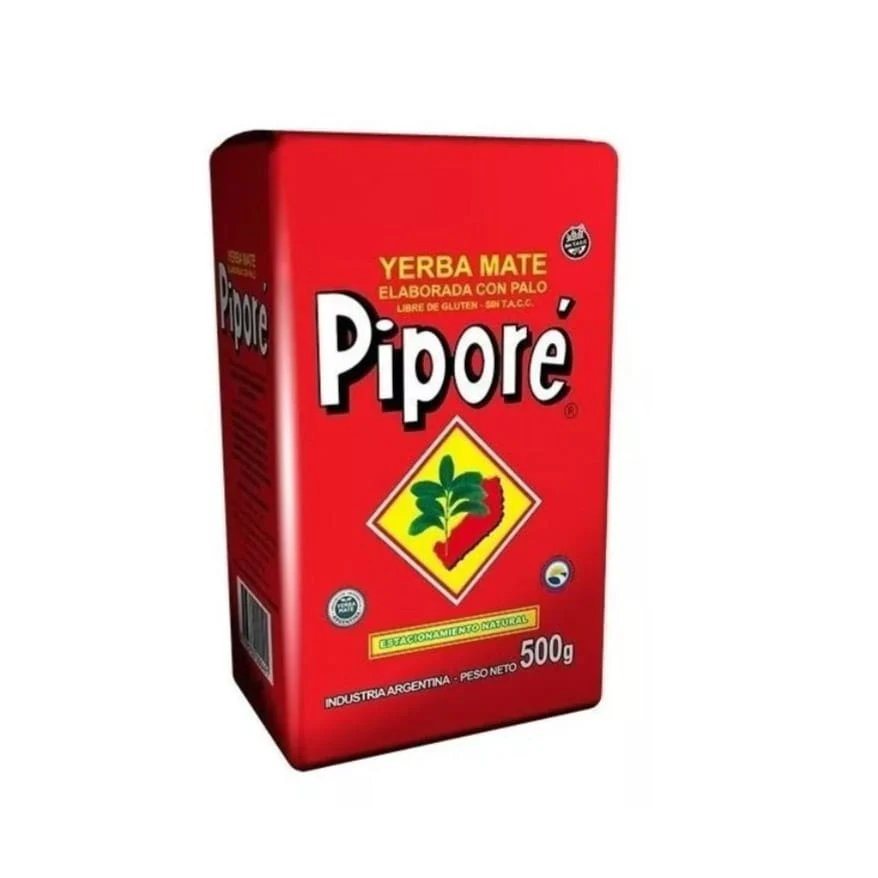 YERBA MATE C/PAL PIPORE *500GRS.                  