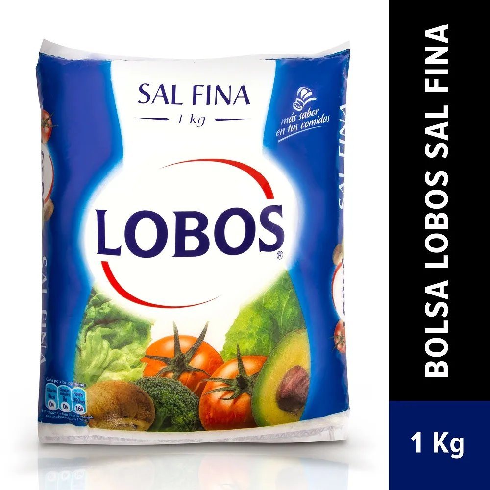 SAL DE MESA LOBOS 10X1KG.                         