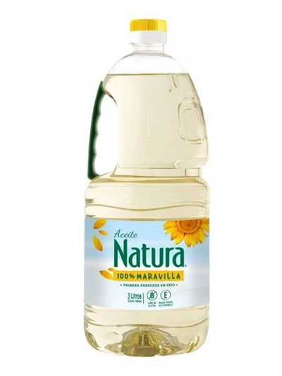 ACEITE GIRASOL NATURA  *3LTS                      