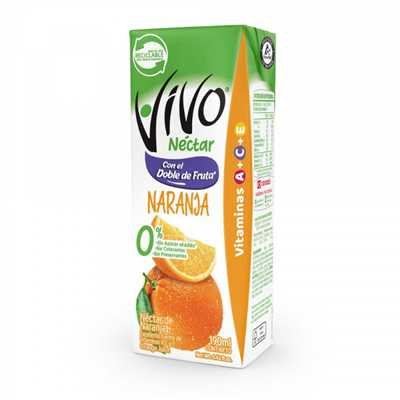 NECTAR VIVO NARANJA 24*190ML                      