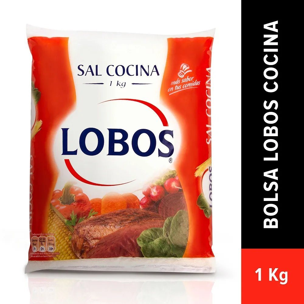 SAL DE COCINA LOBOS 10X1KG.                       
