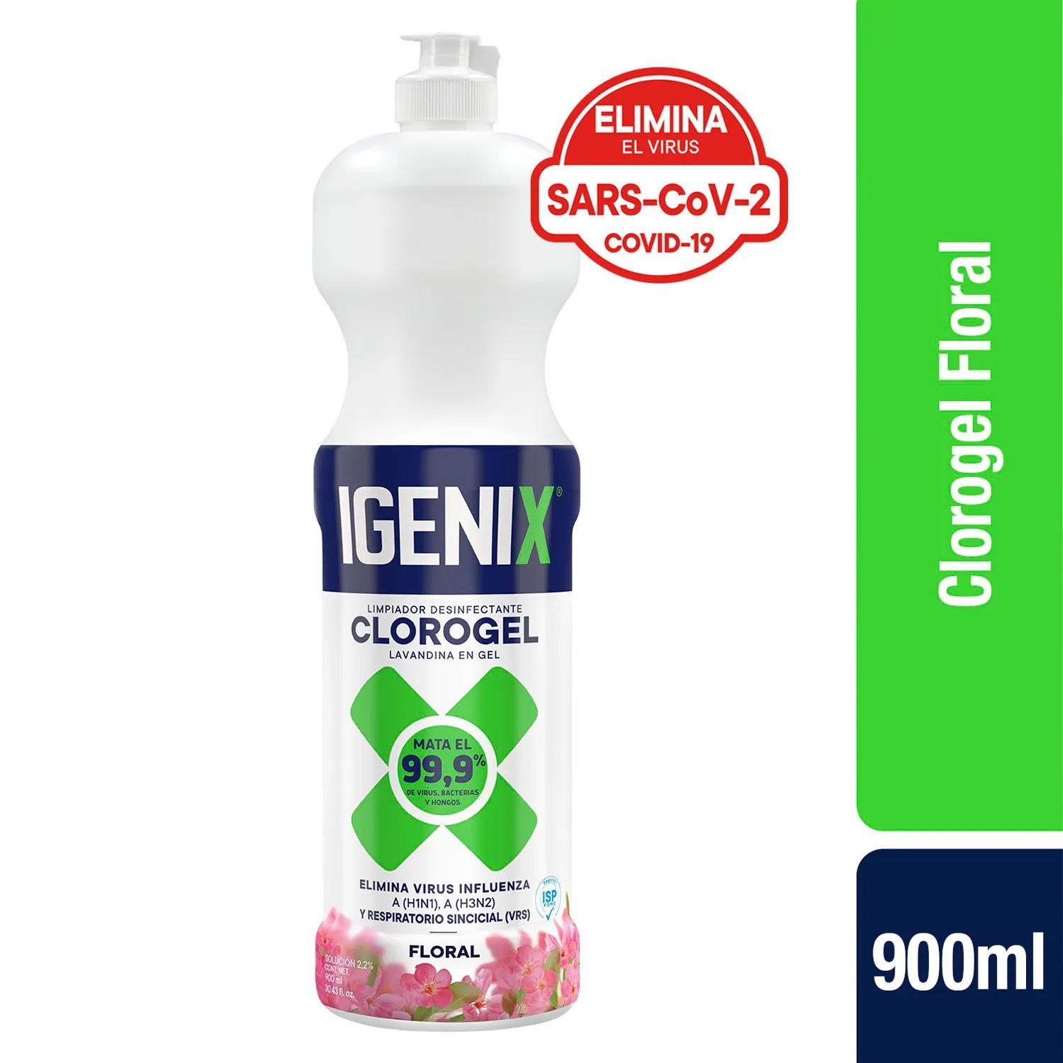 CLORO GEL FLORAL 10*900ML IGENIX                  