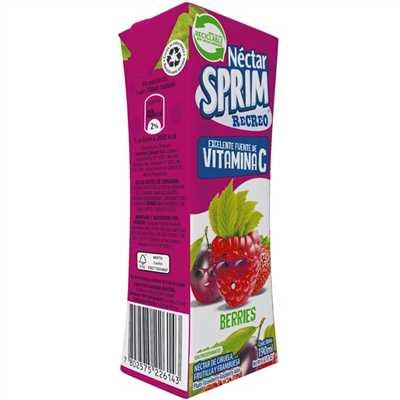 NECTAR SPRIM SLIM BERRIES 8*3*190ML               