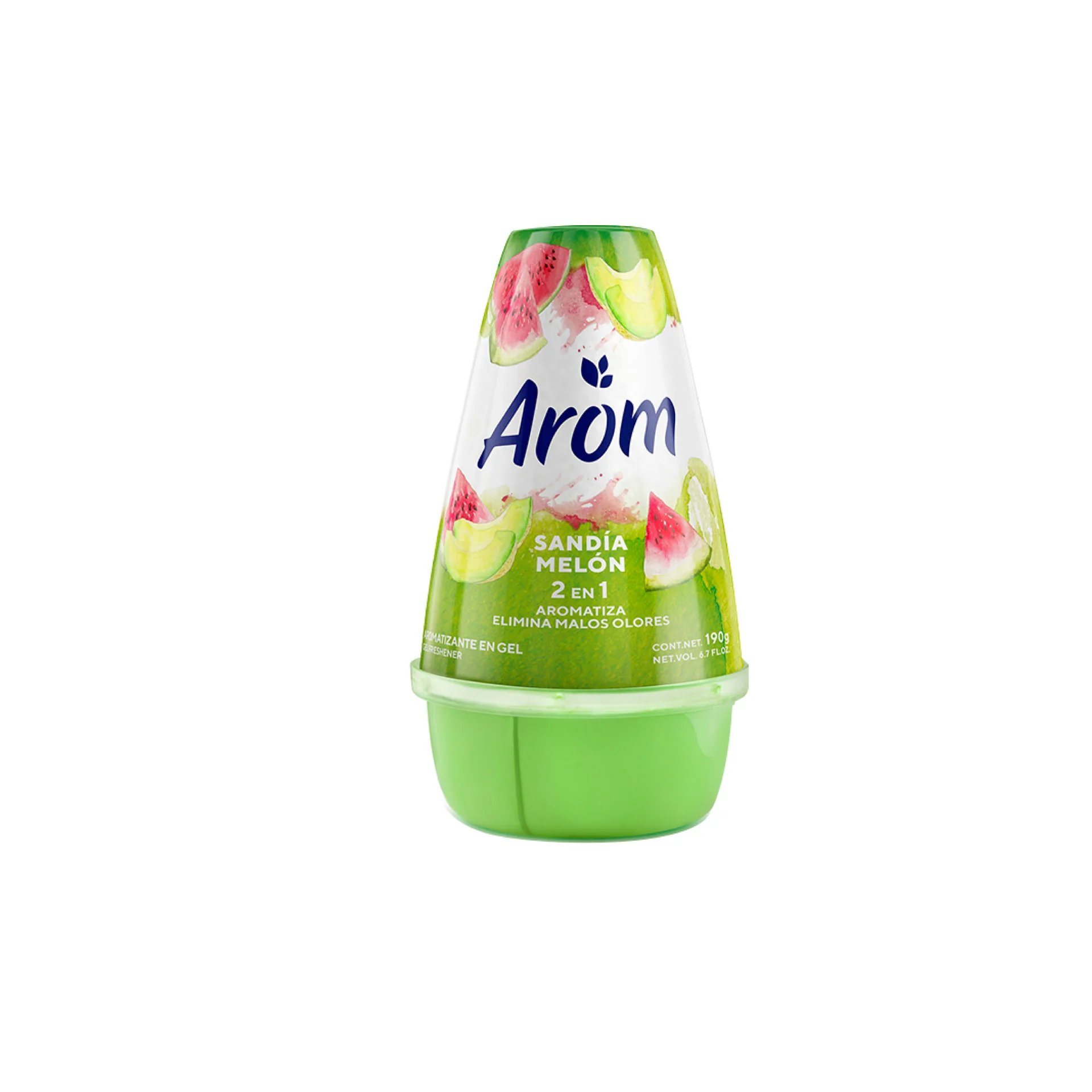 CONO GEL SANDIA MELON AROM  24*190GRS.            