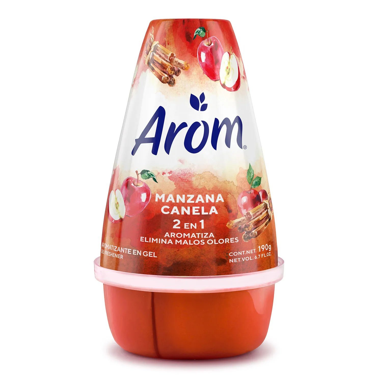 CONO GEL MANZANA CANELA AROM *190GRS.             