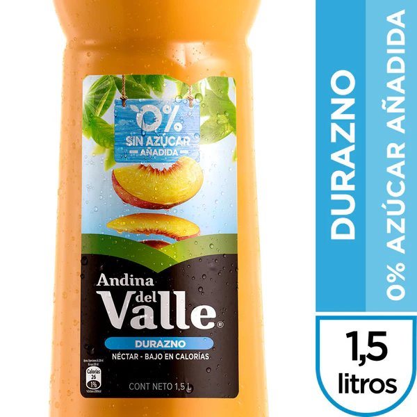 NECTAR ANDINA DURAZNO LIGHT OW *1500CC            