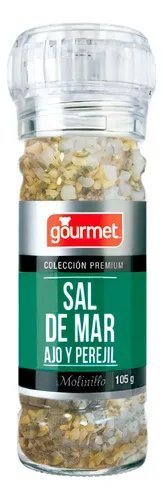 FRASCO MOLINILLO COND. SAL AJO PEREJIL *75GRS. GOU