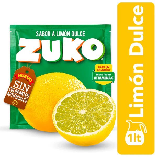 ZUKO LIMON DULCE  90*20GR                         