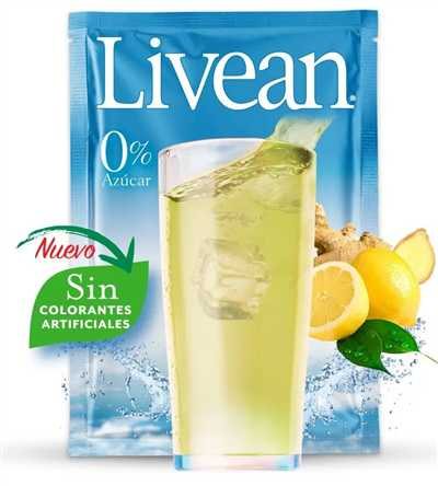 LIVEAN LIMONADA GENGIBRE  130*7GRS.               