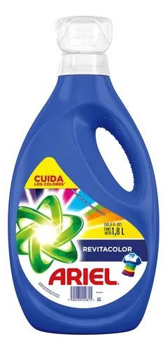 DETERG. ARIEL LIQUIDO REVITACOLOR 1.8 L           