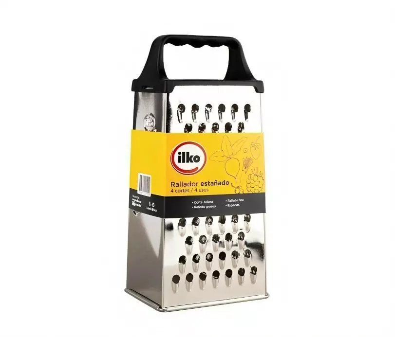 RALLADOR ESTAÑADO ILKO 4 CORTES                   