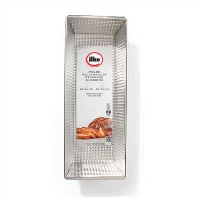 MOLDE CLASICA RECTANGULAR 30CM  ILKO              