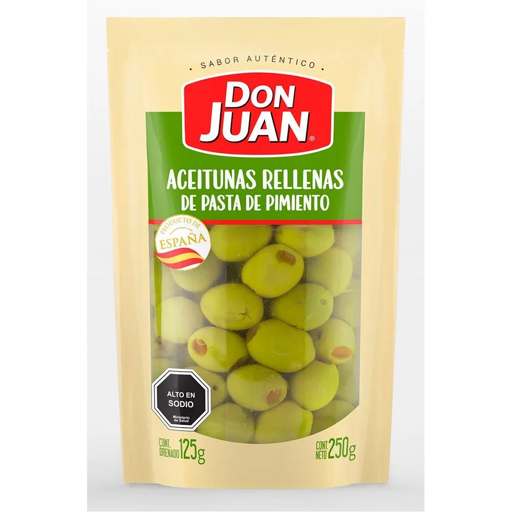 ACEITUNA V RELL/PIMENTON DON JUAN *450 GRS        