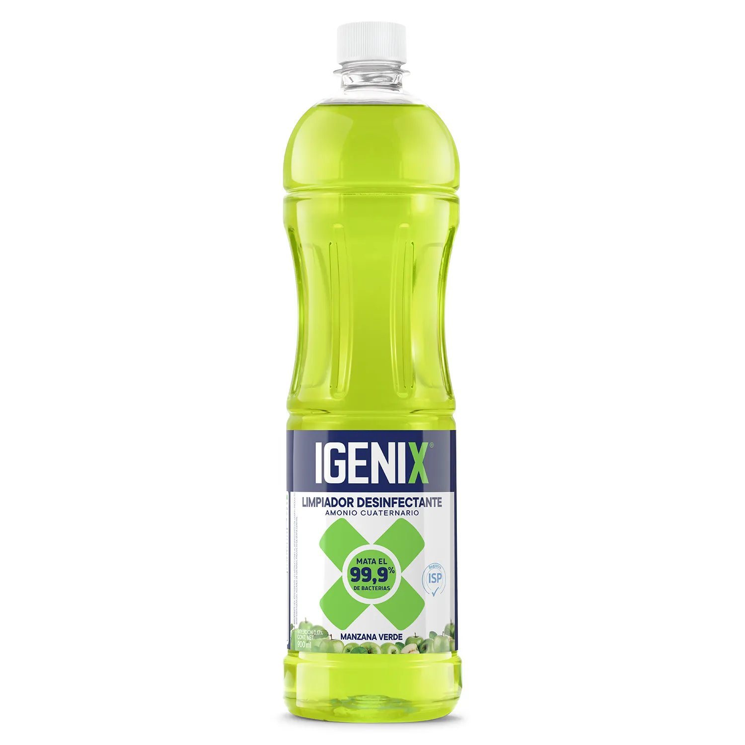 LIMPIADOR DESINF MANZANA IGENIX 900 ML            