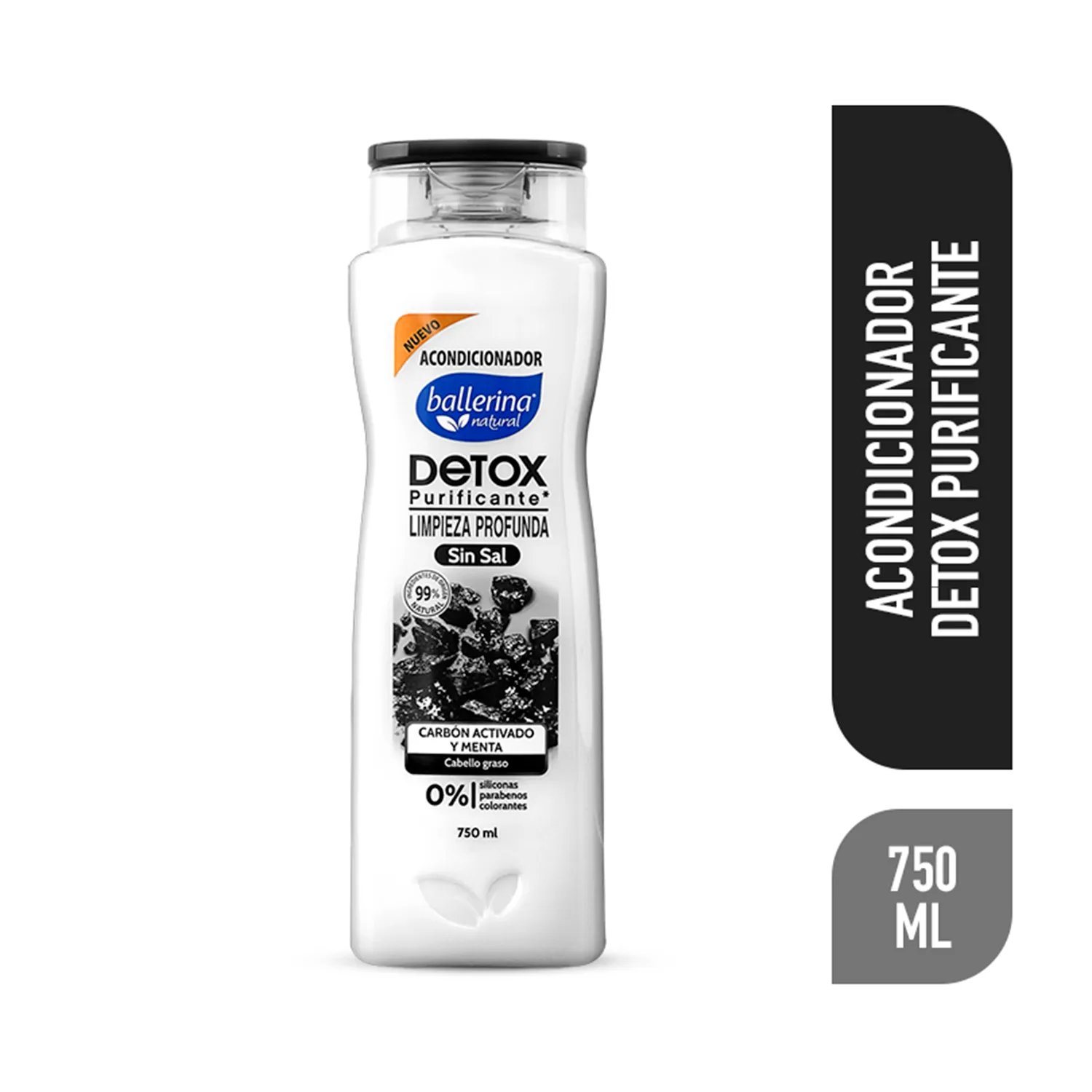 ACONDICIONADOR CARBON FRASCO BALLERINA 750ML      