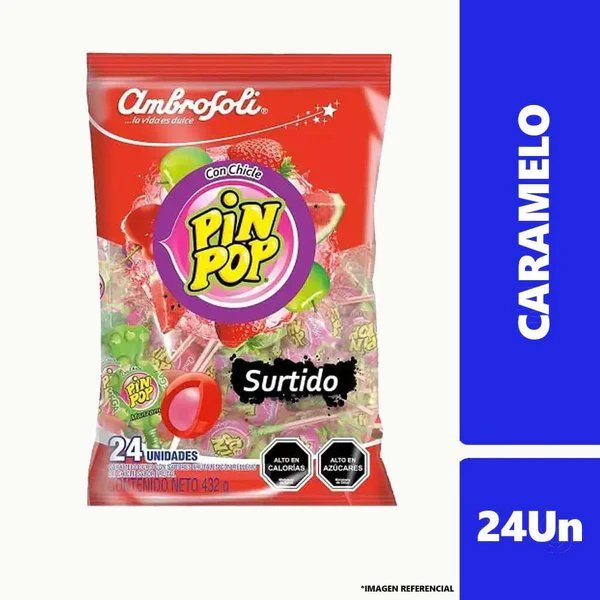 PIN POP SURTIDO 16X24X17 GR                       
