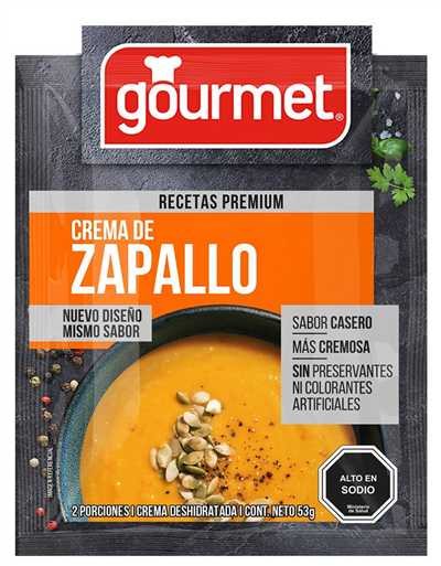 CREMA ZAPALLO GOURMET*53 GR                       