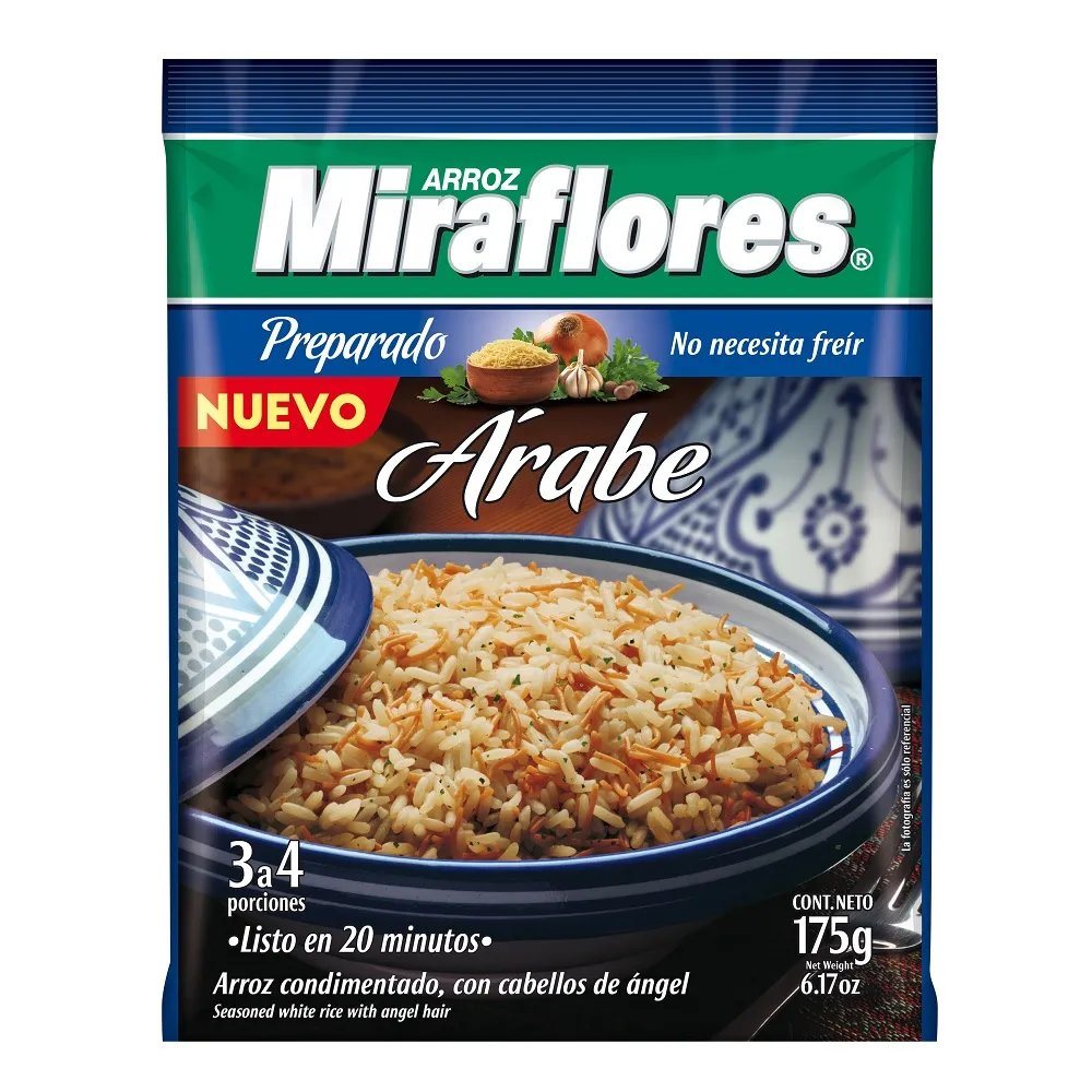 MIRAFLORES PREP ARABE 12X175 GRS                  