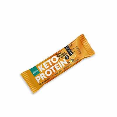 KETO PROTEIN BARRA NARANJA VAINILLA 40grs X16     