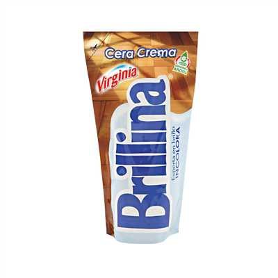 CERA CREMA INCOLORA DOYPACK 340ml BRILLINA        