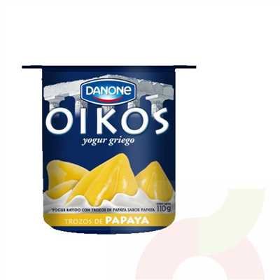 YOG. GRIEGO TZO PAPAYA 110grs DANONE              