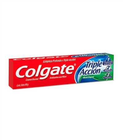 PASTA DENTAL COLGATE TRIPLE ACCION 90grs          