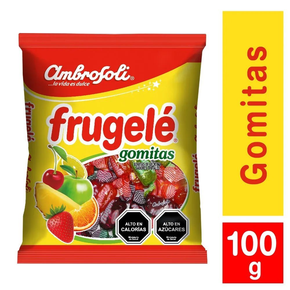 GOMITAS FRUGELÉ 100grs AMBROSOLI                  