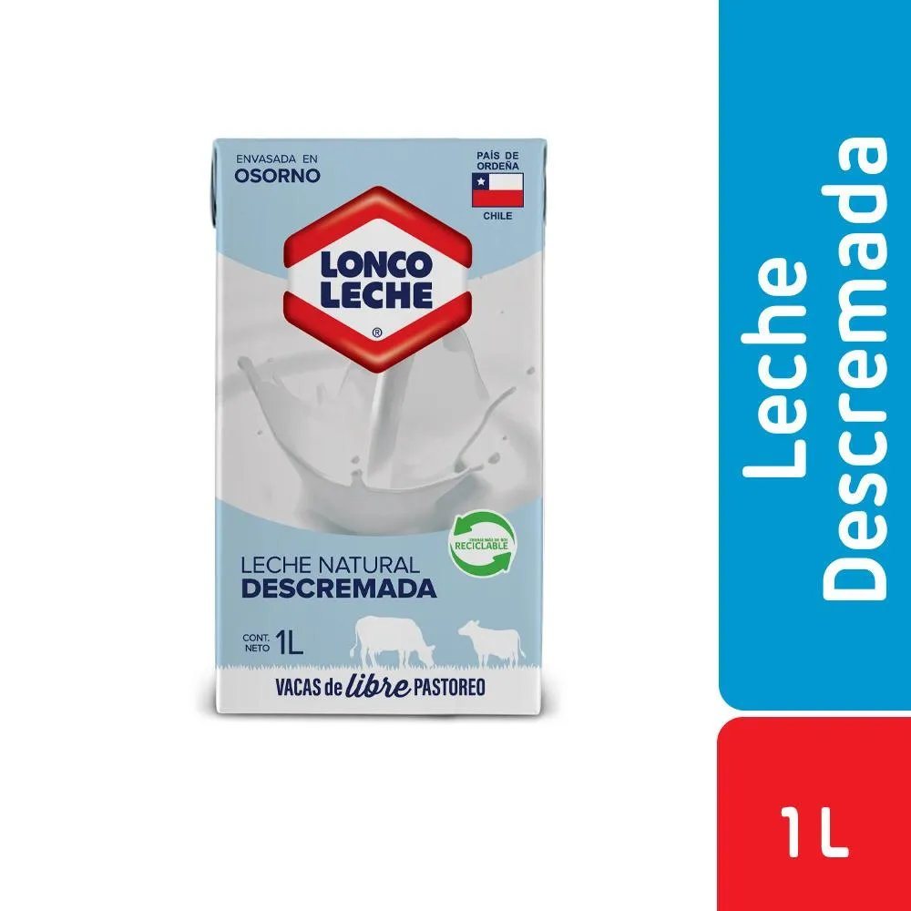 LECHE BLANCA DESCREM TETRA 1lt LONCOLECHE         