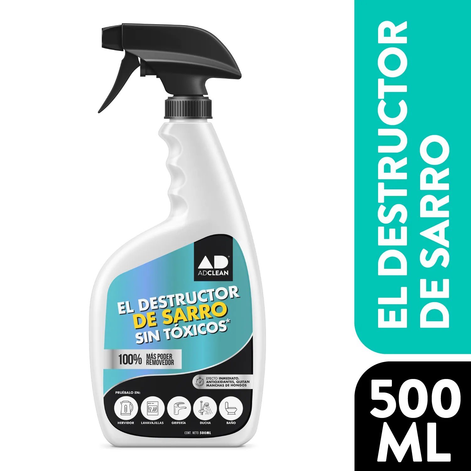 DESTRUCTOR DE SARRO 500ml ADCLEAN                 