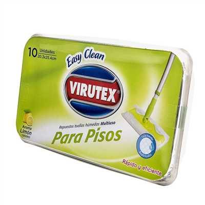 REPUESTO MOPA PLANA TOALLA HUMEDA EASY CLEAN (10) 