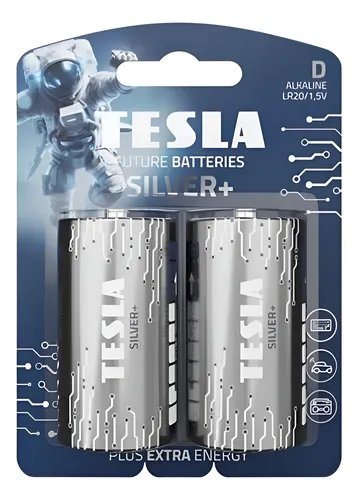 TESLA PILA SILVER DX2UND                          