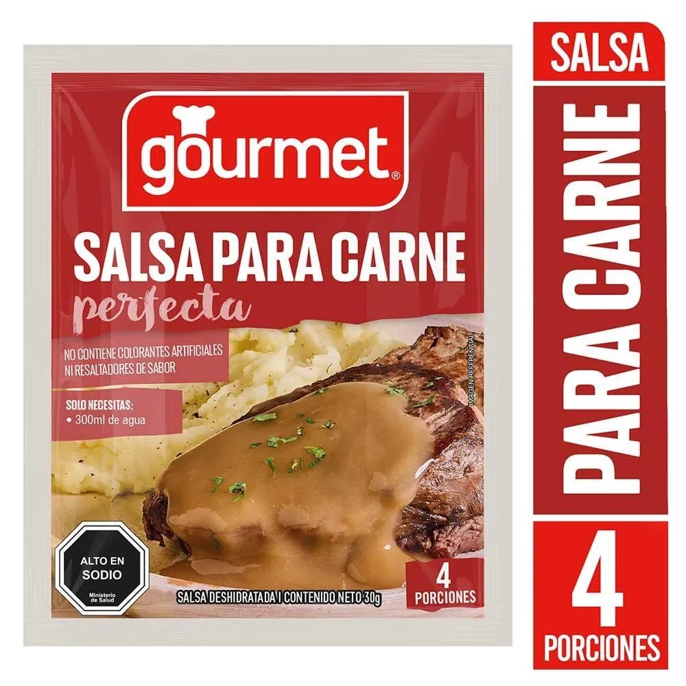SALSA SABOR CARNE 30GR GOURMET                    