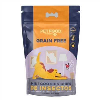 MINI COOKIES CHIPS DE INSECTOS PETFOOD PERRO 180gr