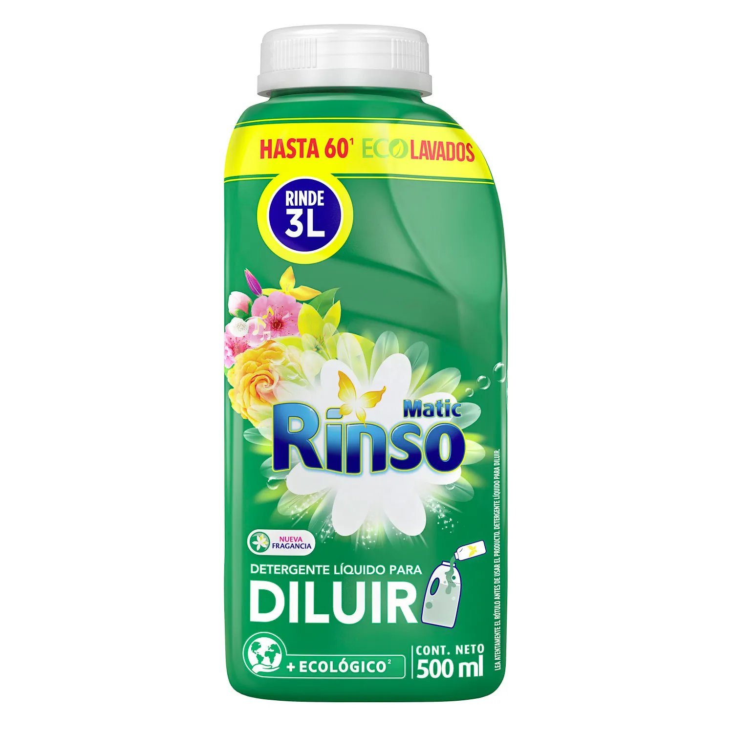 DETERGENTE RINSO PARA DILUIR 12*500 ML            