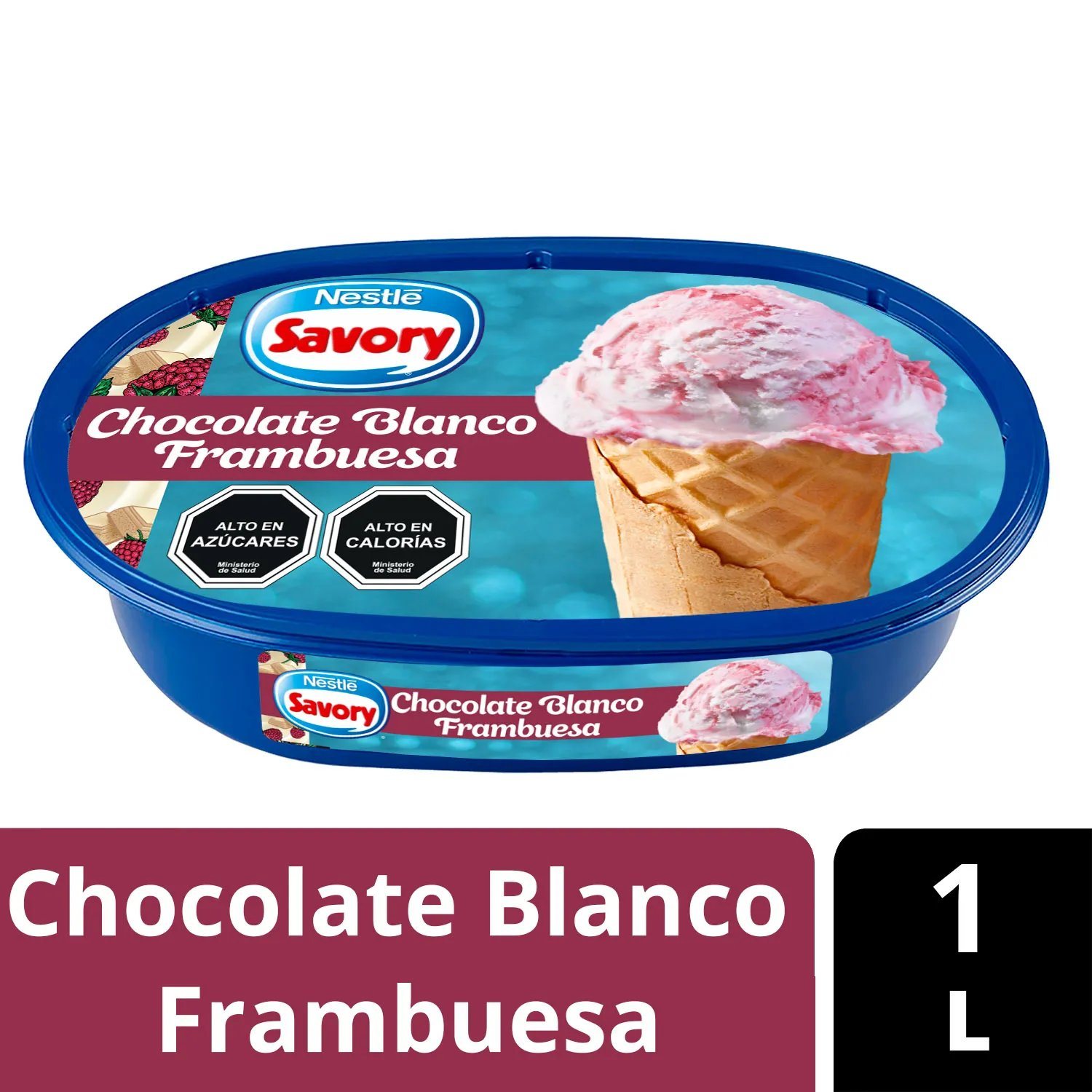 HELADO FRAMB&CHOCBLANCO 18*125ML                  