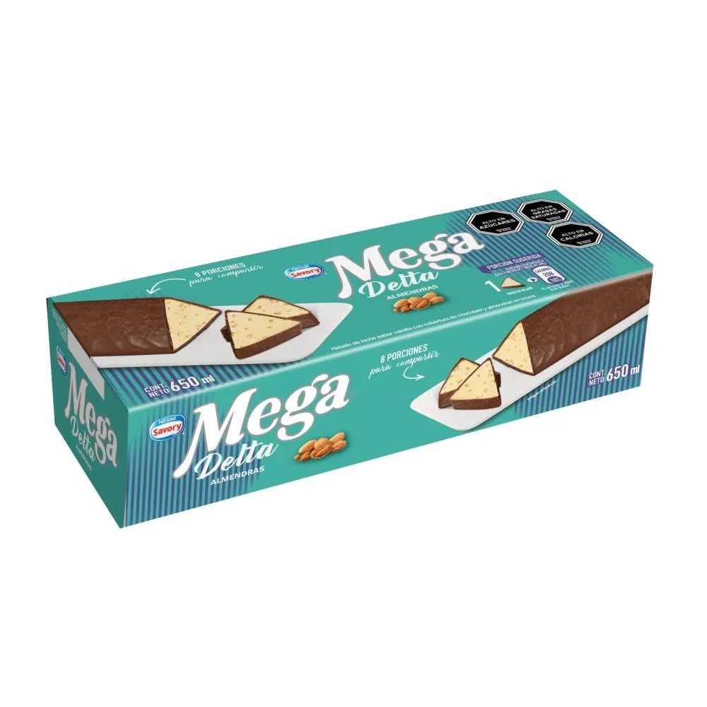 SAVORY MEGA DELTA ALMENDRAS 6X650 ML              