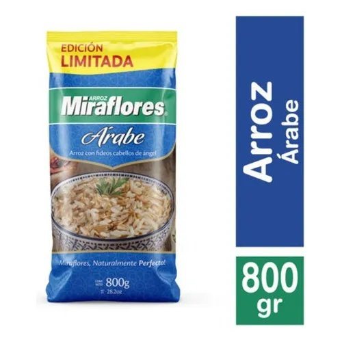 MIRAFLORES ARROZ ARABE LAM 10X800 GR              