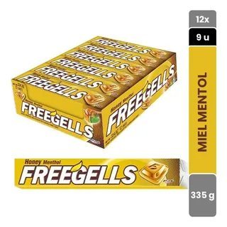 FREEGELLS MIEL/MENTOL 12XDP                       