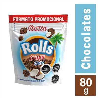 ROLLS CRISPY COCO 18*80 GR COSTA                  