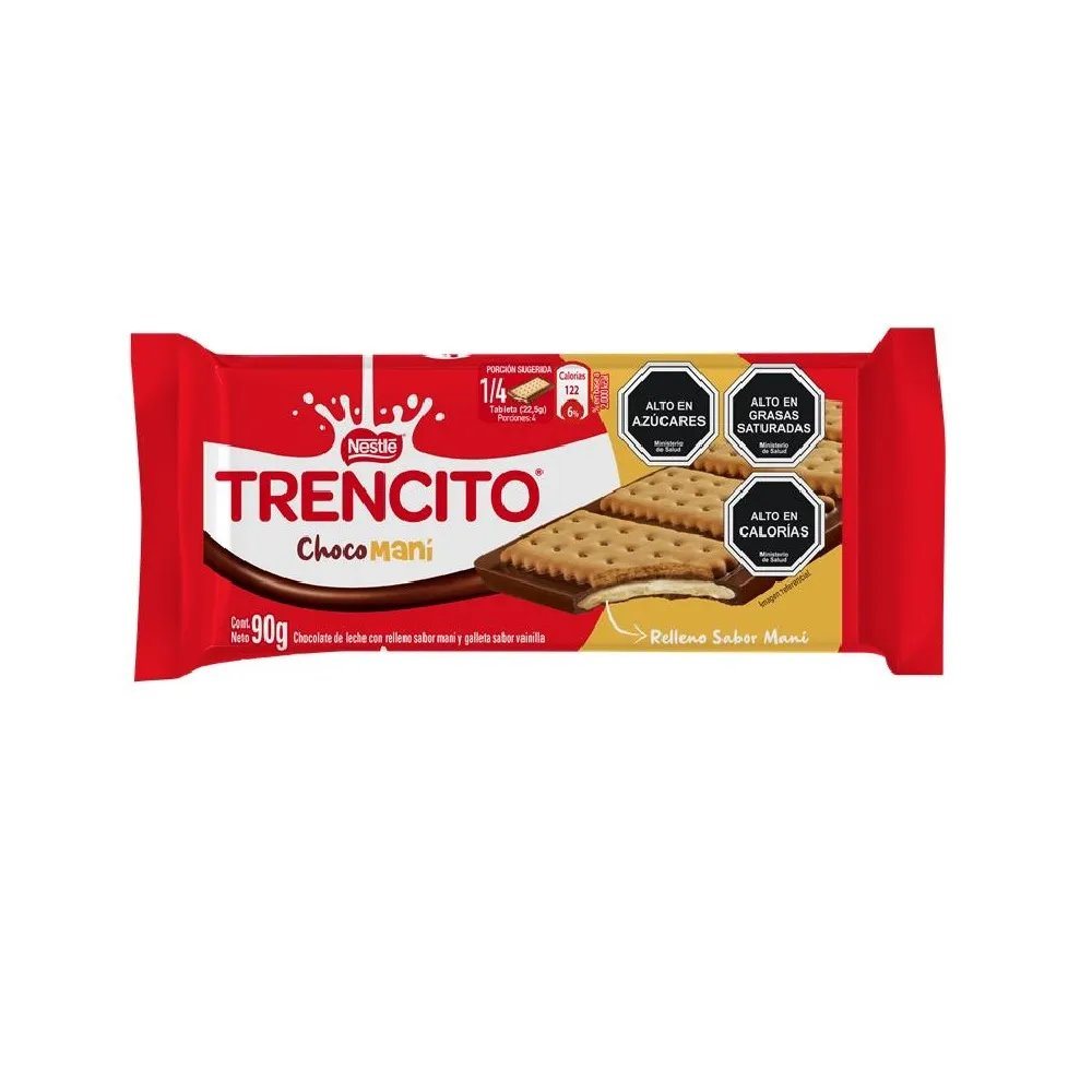 TRENCITO CHOCO MANI *90GR                         