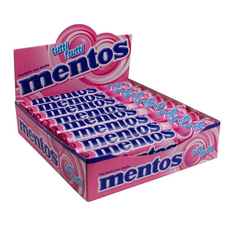 MENTOS ROLLO TUTTI FRUTI                          