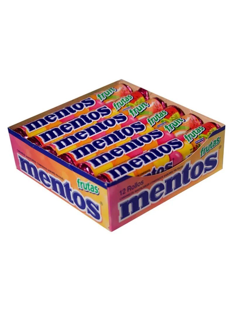 MENTOS ROLLO FRUTAS                               