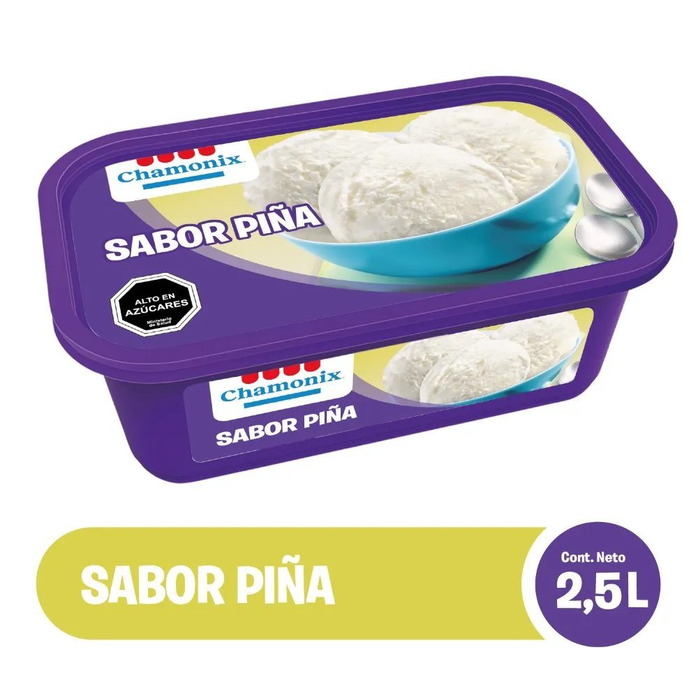 CHAMONIX HELADO PIÑA 2.5 LT                       