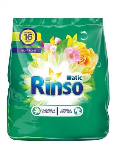 DETERGENTE EN POLVO LIRIOS Y ROSAS 800 GRS        
