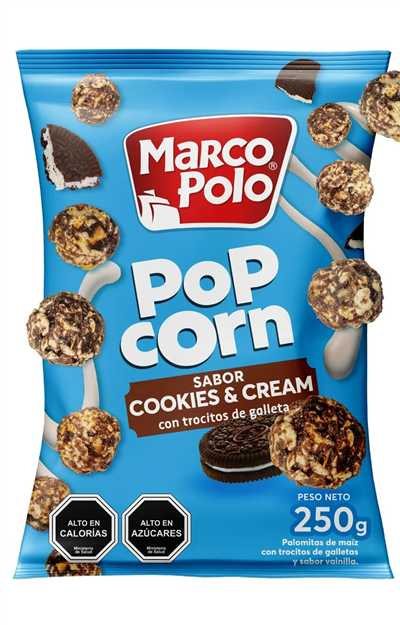POP CORN COOKIES Y CREAM 14X250 GR                