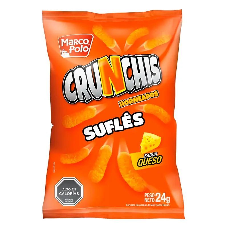 CRUNCHIS SUFLE QUESO MARCO POLO 60X24 GR          