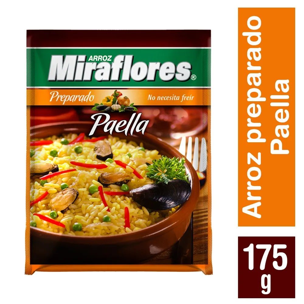 MIRAFLORES PREP PAELLA  12X175GRS.                