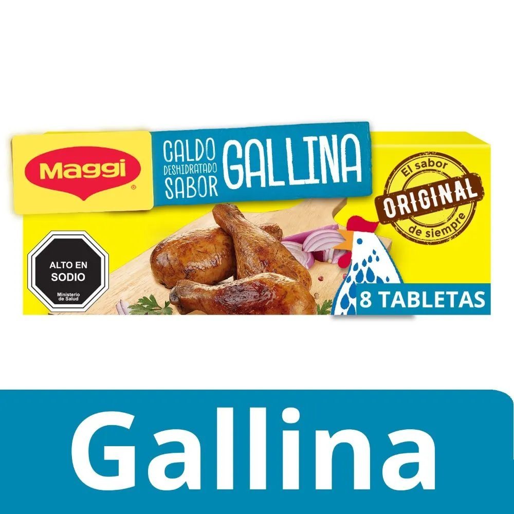 CALDO GALLINA 30X8X11GRS. MAGGI                   
