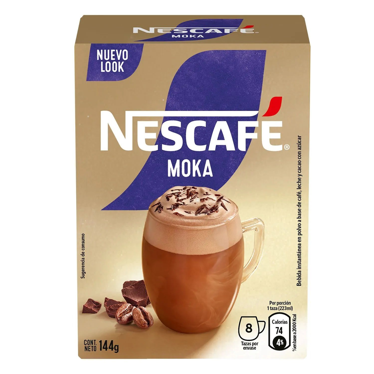 NESCAFE MOCHA  8UN*18GRS. NESTLE X6               